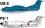 1/300 海上自衛隊飛行艇 US-2/PS-1(2機ｾｯﾄ) プラッツ, PLZ21622, by プラッツ
