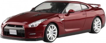 1/24 プリペイントモデル No.02-C ニッサン R35 GT-R ’14 ゴールドフレークレッドパール アオシマ, AOS62456, by アオシマ
