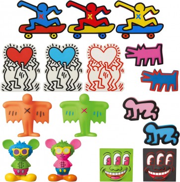 MINI VCD KEITH HARING #3 1BOX 16個入り メディコム・トイ, MED14252, by メディコム・トイ