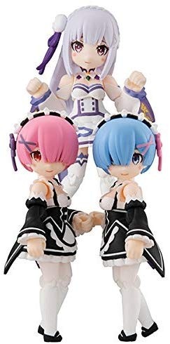 デスクトップアーミー Re:ゼロから始める異世界生活 1BOX 3個入り メガハウス, MEG28775, by メガハウス