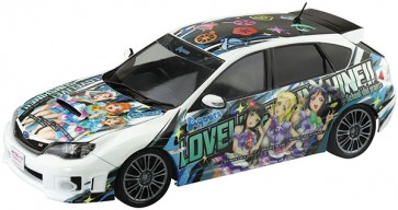 1/24 痛車 No.2 ラブライブ!サンシャイン!! GRB インプレッサ WRX STI '10(スバル) アオシマ, AOS68762, by アオシマ