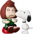 UDF PEANUTS SERIES 17 PEPPERMINT PATTY & SNOOPY メディコム・トイ, MED58273, by メディコム・トイ