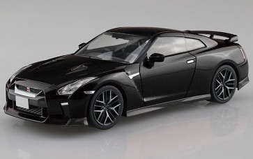 1/32 ザ・スナップキット No.07-C NISSAN GT-R(メテオフレークブラックパール) アオシマ, AOS56400, by アオシマ