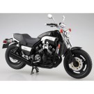 スカイネット 1/12 Yamaha Vmax ブラック 2 アオシマ, AOS11857, by アオシマ