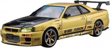1/24 ザ・チューンドカー No.15 トップシークレット BNR34 スカイラインGT-R ’99 (ニッサン) アオシマ, AOS53041, by アオシマ