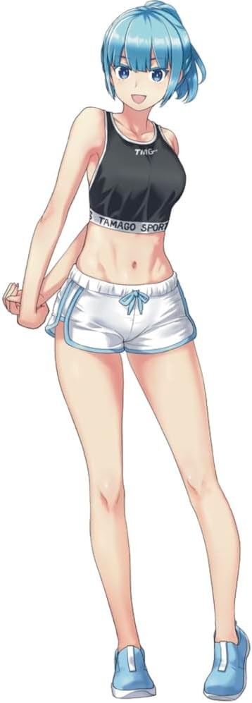 1/12 12たまごガールズ コレクション No.49 舞雪サラ (スポーツウェア) ハセガワ, HAS24613, by ハセガワ