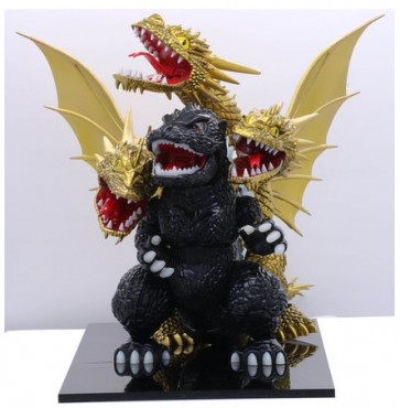 チビマル ゴジラ VS キングギドラ 対決セット フジミ, FUJ70749, by フジミ