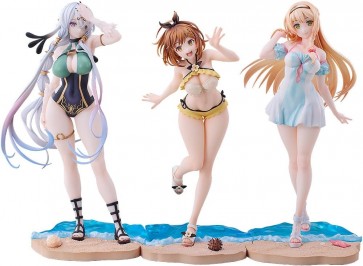 1/7 ライザのアトリエ ～常闇の女王と秘密の隠れ家～ ライザ＆クラウディア＆リラ 水着 Ver. セット Solarain, SOL82448, by Solarain