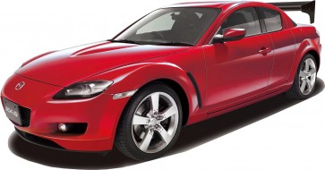 1/24 インチアップシリーズ No.326 マツダRX-8 タイプS(GT・Wウィング付き) フジミ, FUJ47966, by フジミ