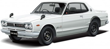 1/24 ザ・モデルカー No.26 ニッサン KPGC10 スカイラインHT2000GT-R 1971 ザ・モデルカー青島文化教材, AOS06106, by アオシマ