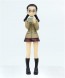 1/35 ガールズ&パンツァー 最終章: 知波単学園 フィギュアセット制服バージョン プラッツ, PLZ60300, by プラッツ