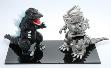 チビマル ゴジラ VS 3式機龍 対決セット フジミ, FUJ70466, by フジミ