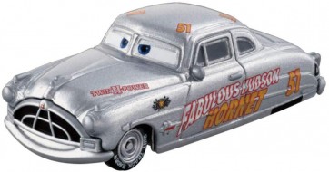 ディズニー カーズ トミカ C－40 ドック･ハドソン (シルバーレーサータイプ) タカラトミー, TAK56437, by タカラトミー