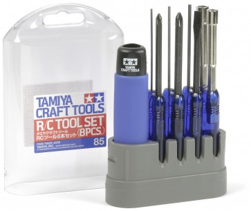 RCツール8本セット, TAM74085-000, by タミヤ