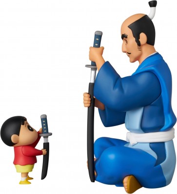 UDF クレヨンしんちゃん シリーズ5 武士の金打（又兵衛としんちゃん） メディコム・トイ, MED58563, by メディコム・トイ