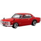 1/32 ザ・スナップキット No.09-SP3 ニッサン スカイライン 2000GT-R カスタムホイール(レッド) アオシマ, AOS64726, by アオシマ