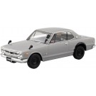 1/32 楽プラ スナップキット No.16-SV ニッサン C10 スカイライン 2000GT-R(シルバー) アオシマ, AOS01626, by アオシマ