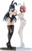 1/6 黒バニー葵&白バニー夏芽 2体セット 限定バージョン エンソウトイズ, EST26324, by エンソウトイズ