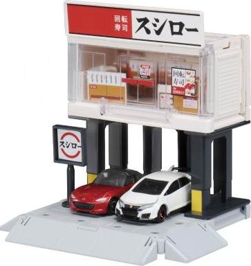 トミカタウン ビルドシティ　スシロー　タカラトミー, TAK74430, by タカラトミー