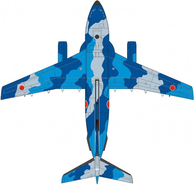 プラッツ 1/144 航空自衛隊 C-1輸送機 402飛行隊 50周年記念 迷彩