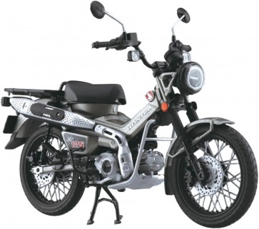 スカイネット 1/12 Honda CT125 ハンターカブ マットアーマードシルバーメタリック アオシマ, AOS12250, by アオシマ