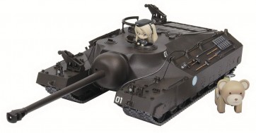 1/35 ガールズ＆パンツァー 劇場版 T28 重戦車 大学選抜チーム ぷち愛里寿フィギュアとヴォイテク付き特別限定版です！ ガールズ＆パンツァープラッツ, PLZ71801, by プラッツ