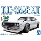 1/32 ザ・スナップキット No.18-SP2 ニッサン C110スカイラインGT-R カスタム (ホワイト) アオシマ, AOS66836, by アオシマ