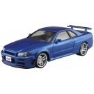 1/24 頭文字D 星野好造 BNR34 スカイラインGT-R アオシマ, AOS57339, by アオシマ