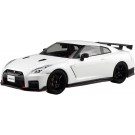 1/24 楽プラ スナップカー No.05-BW R35 NISSAN GT-R NISMO 2017 ブリリアントホワイトパール アオシマ, AOS67864, by アオシマ