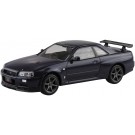 1/32 ザ・スナップキット No.11-C ニッサン R34スカイライン GT-R(ミッドナイトパープルIII) アオシマ, AOS62524, by アオシマ