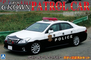 1/24 塗装済パトカーシリーズ トヨタ 200 クラウン パトロールカー 警視庁 交通取締まり仕様 アオシマ, AOS04968, by アオシマ