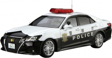 1/24 ザ・モデルカー No.110 トヨタ GRS214 クラウン パトロールカー 交通取締用 '16 アオシマ, AOS57520, by アオシマ