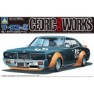 1/24 ワークスの鷹 No.1 セドリック330ワークス アオシマ, AOS65730, by アオシマ