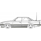 1/24 ハイソカーシリーズ No.12 チェイサーGX71(ハイソカーバージョン) フジミ, FUJ47928, by フジミ