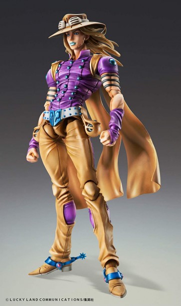 超像可動 ジョジョの奇妙な冒険 第7部 スティール・ボール・ラン ジャイロ・ツェペリ Ver1.5 メディコス, MEC73014, by メディコス