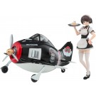 1/20 たまごヒコーキシリーズ たまごガールズコレクション No.08 羽澄れい(メイド) w/フォッケウルフFw190A ハセガワ, HAS21971, by ハセガワ