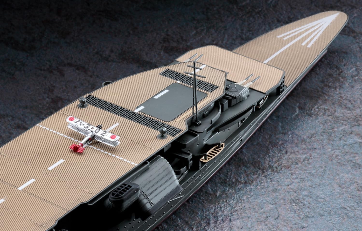 1/700 日本海軍 航空母艦 赤城 三段甲板 w/艦載機セット(複葉機