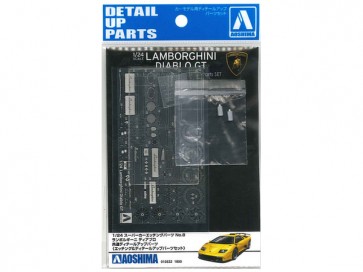 アオシマ 1/24 ランボルギーニ ディアブロ GT 共通ディテールアップパーツ, AOS10532, by アオシマ