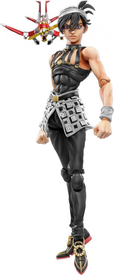超像可動 ジョジョの奇妙な冒険 第5部 ナランチャ・ギルガ&As Ver.BLACK メディコス, MEC35482, by メディコス