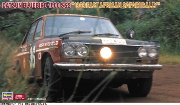 1/24 ダットサン ブルーバード 1600 SSS “1969 サファリ ラリー” ハセガワ, HAS05833, by ハセガワ