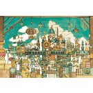 ジグソーパズル 1000ピース メルヘンアート 西村典子 屋根裏部屋のネズミの王国  エポック, EPC15945, by エポック