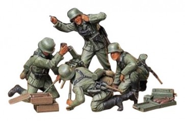 1/35 MM ﾄﾞｲﾂ歩兵迫撃砲ﾁｰﾑｾｯﾄ, TAM35193, by タミヤ