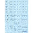 1/144 RB03 コーションデカール ワンカラーブルー(1枚入) ハイキューパーツ, HIQ89654, by ハイキューパーツ