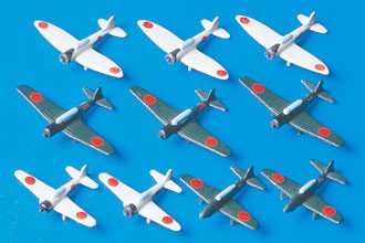 1/700 ウォーターライン 511 日本航空母艦搭載機・前期ｾｯﾄ ハセガワ, HAS95113, by ハセガワ
