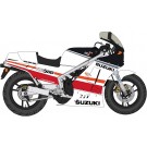 1/12 スズキ RG500ガンマ 後期型 レッド/ホワイトカラー ハセガワ, HAS17645, by ハセガワ