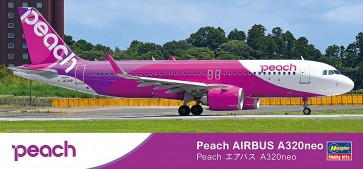 1/200 Peach エアバス A320neo ハセガワ, HAS08462, by ハセガワ