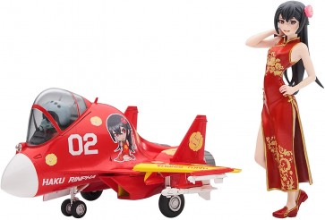 1/20 たまごガールズコレクション No.02"ハク リンファ"w/　たまごひこーき J-15 ハセガワ, HAS21735, by ハセガワ