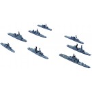 1/3000 集める軍艦シリーズ 海上自衛隊第3護衛隊群(1998年) フジミ, FUJ01638, by フジミ