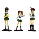 1/35 ガールズ＆パンツァー カメさんチームフィギュアセット プラッツ, PLZ19056, by プラッツ