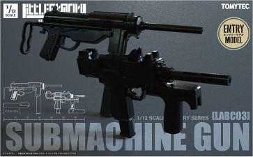 1/12 リトルアーモリー [LABC03] サブマシンガン トミーテック, TMT20982, by トミーテック